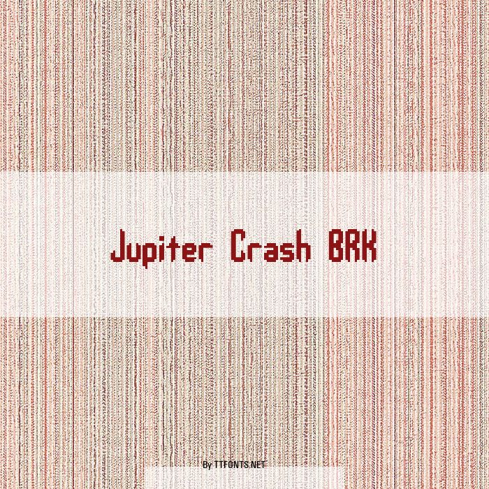 Jupiter Crash BRK example